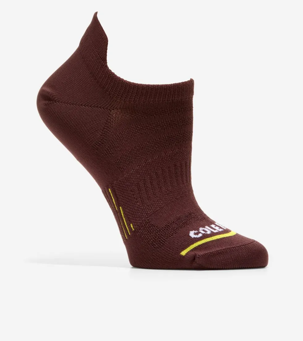 Cole Haan Socks*3 Pair ZERØGRAND Baselayer Liner Socks Burgundy