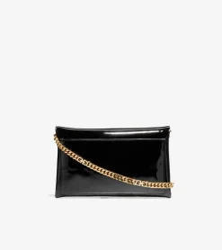 Cole Haan Wallets & Wristlets*Christena Envelope Clutch BlackPatent