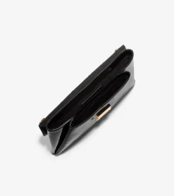 Cole Haan Wallets & Wristlets*Christena Envelope Clutch BlackPatent