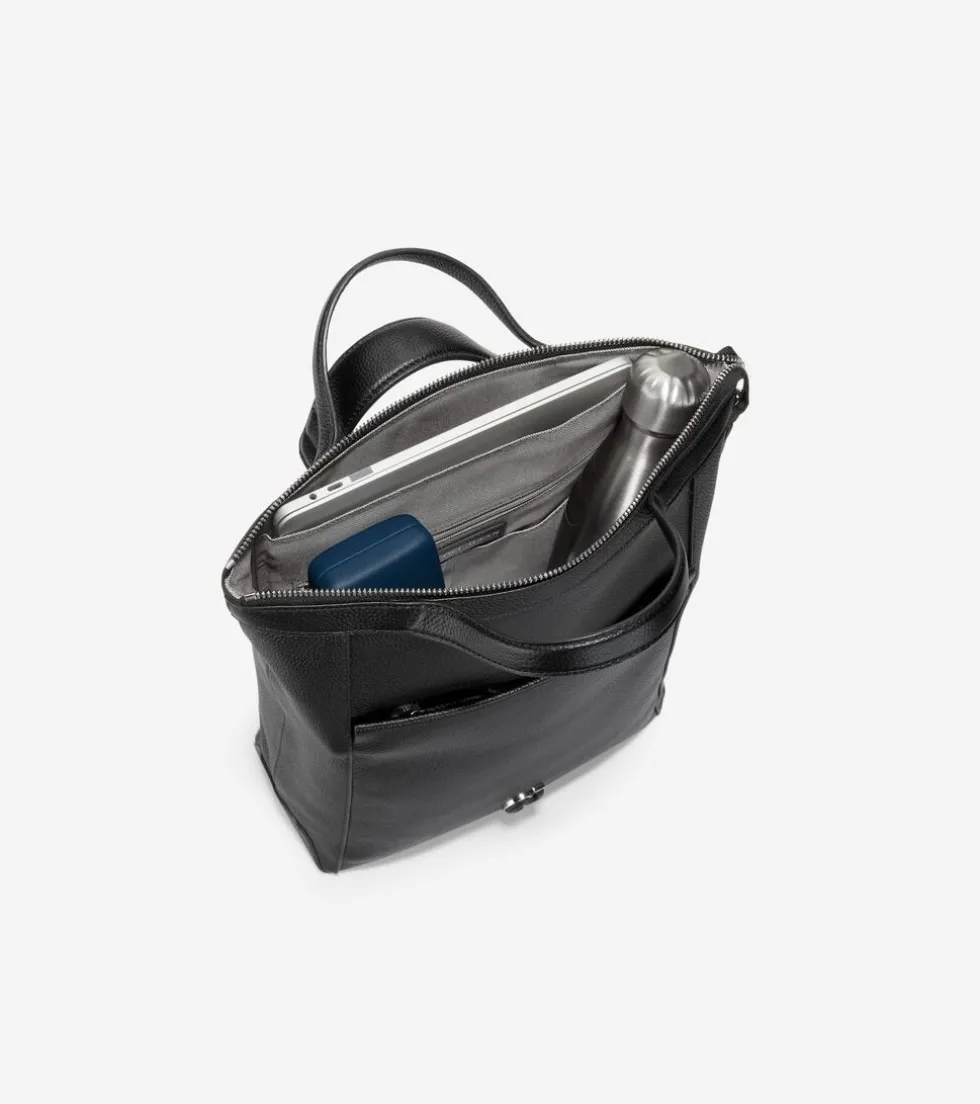 Cole Haan Backpacks*Grand Ambition Small Convertible Luxe Backpack NewBlack