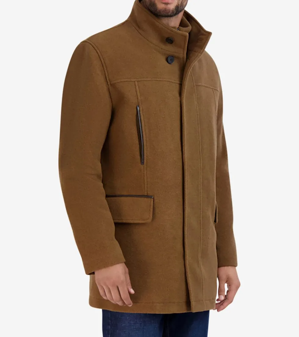 Cole Haan Car Coats & Blazers|Outerwear*Men's All-Weather Car Coat Camel