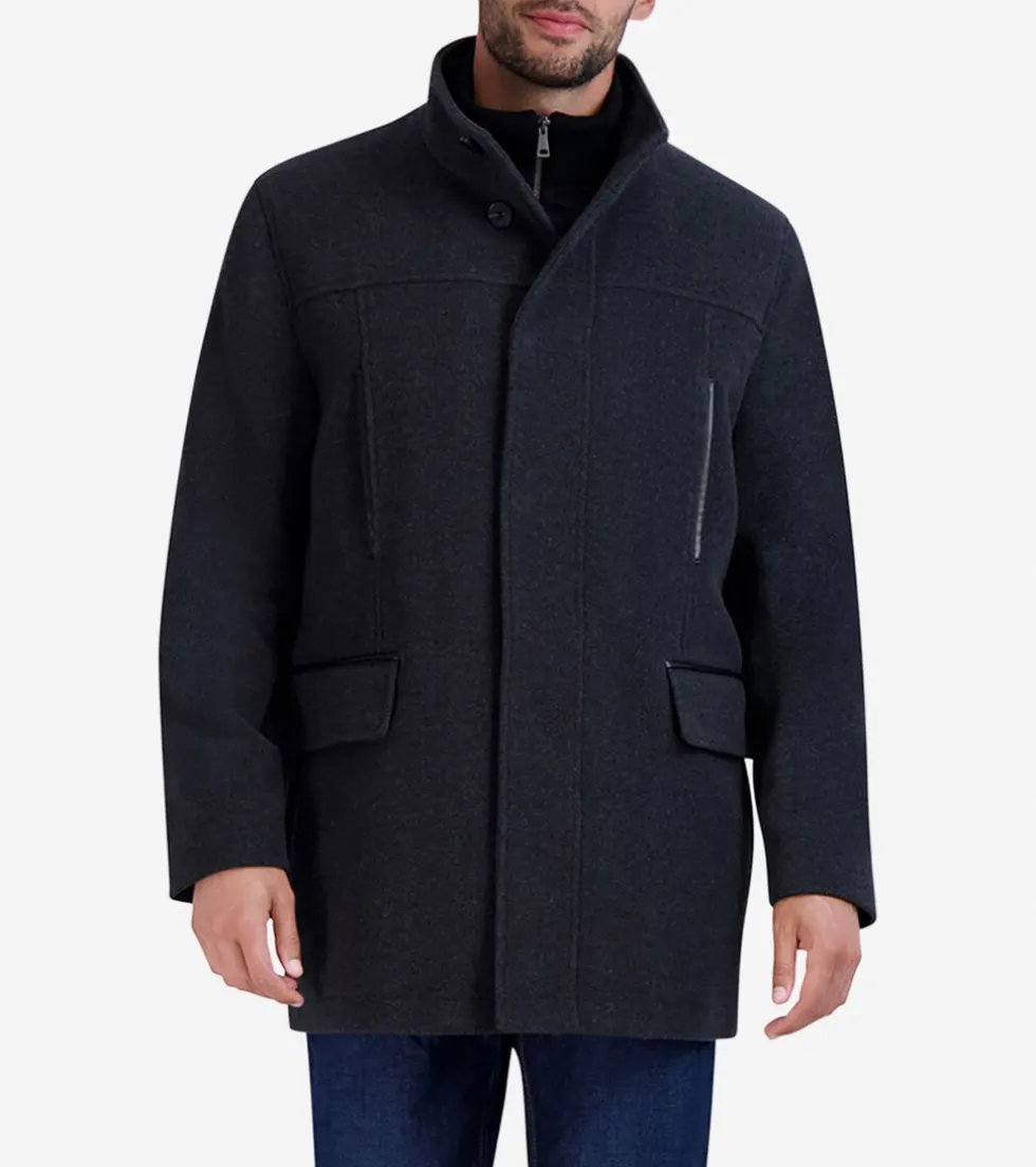 Cole Haan Wool Coats|Car Coats & Blazers*Men's All-Weather Car Coat Charcoal