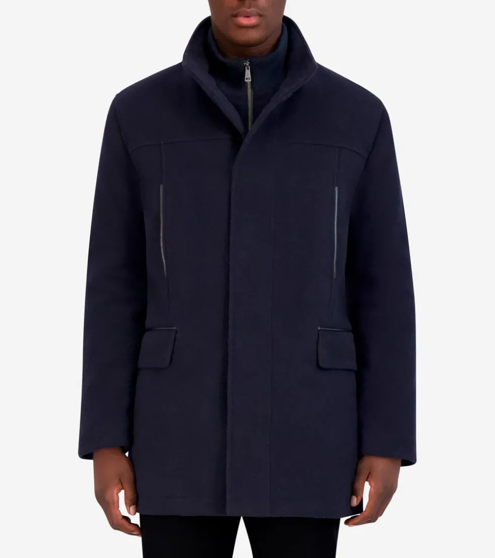 Cole Haan Wool Coats|Car Coats & Blazers*Men's All-Weather Car Coat Navy