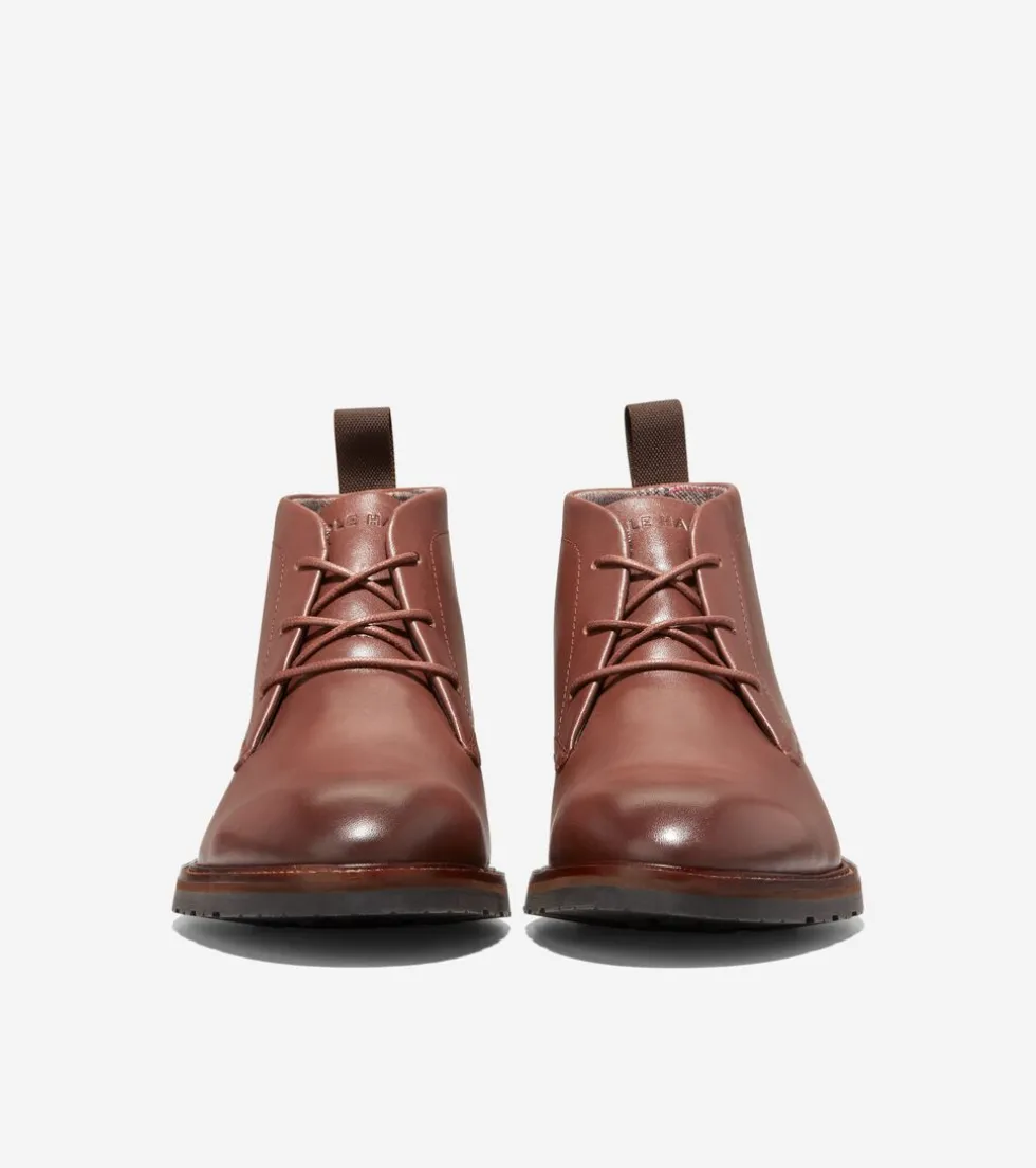 Cole Haan Dress Shoes|Boots*Men's Berkshire Lug Water-Resistant Chukka Boot DarkSequoia-Natural