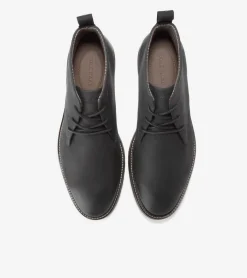 Cole Haan Dress Shoes|Boots*Men's Berkshire Lug Water-Resistant Chukka Boots WaxyBlack-Truffle