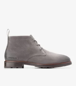 Cole Haan Dress Shoes|Boots*Men's Berkshire Lug Water-Resistant Chukka Boots Pavement-Demitasse