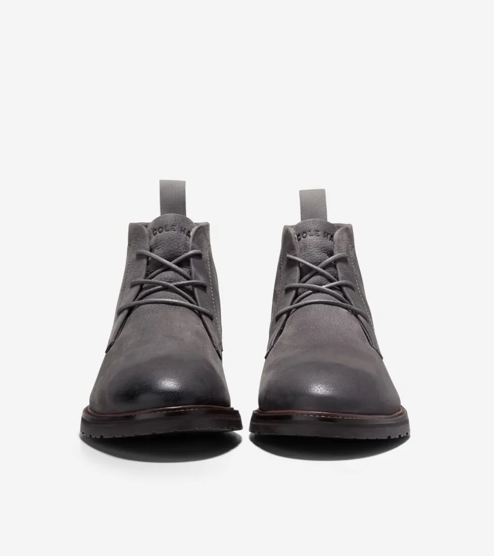 Cole Haan Dress Shoes|Boots*Men's Berkshire Lug Water-Resistant Chukka Boots Pavement-Demitasse