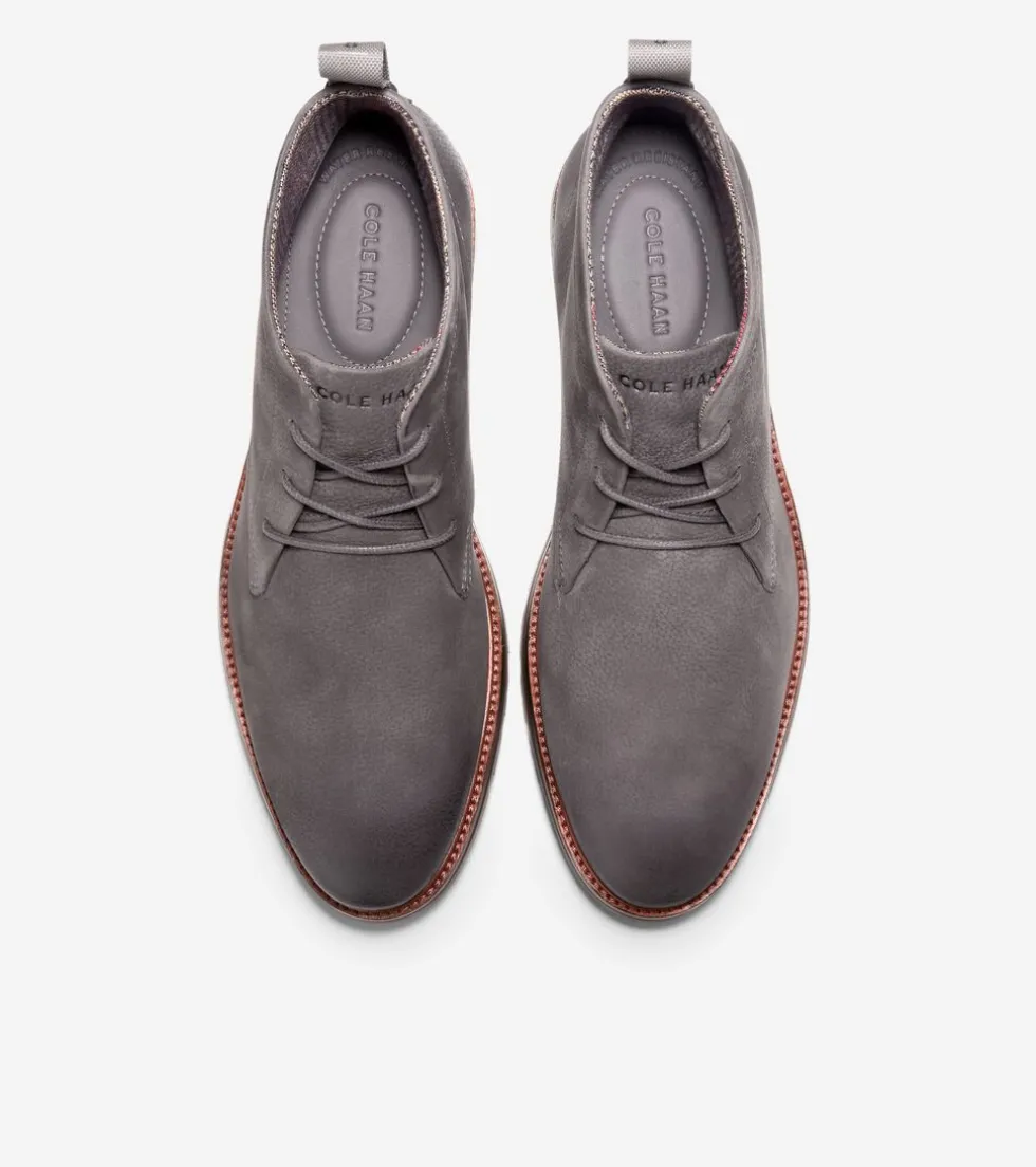 Cole Haan Dress Shoes|Boots*Men's Berkshire Lug Water-Resistant Chukka Boots Pavement-Demitasse