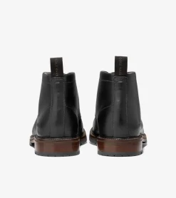 Cole Haan Dress Shoes|Boots*Men's Berkshire Lug Water-Resistant Chukka Boots Black-Truffle