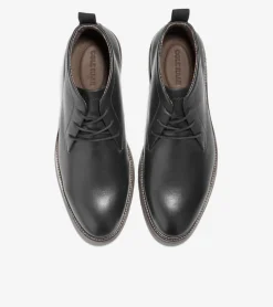 Cole Haan Dress Shoes|Boots*Men's Berkshire Lug Water-Resistant Chukka Boots Black-Truffle