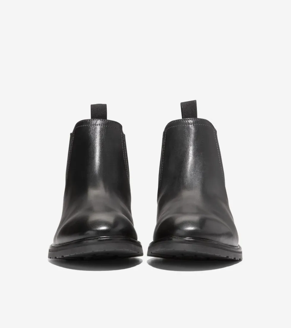 Cole Haan Dress Shoes|Boots*Men's Berkshire Lug Water-Resistant Chelsea Boots Black