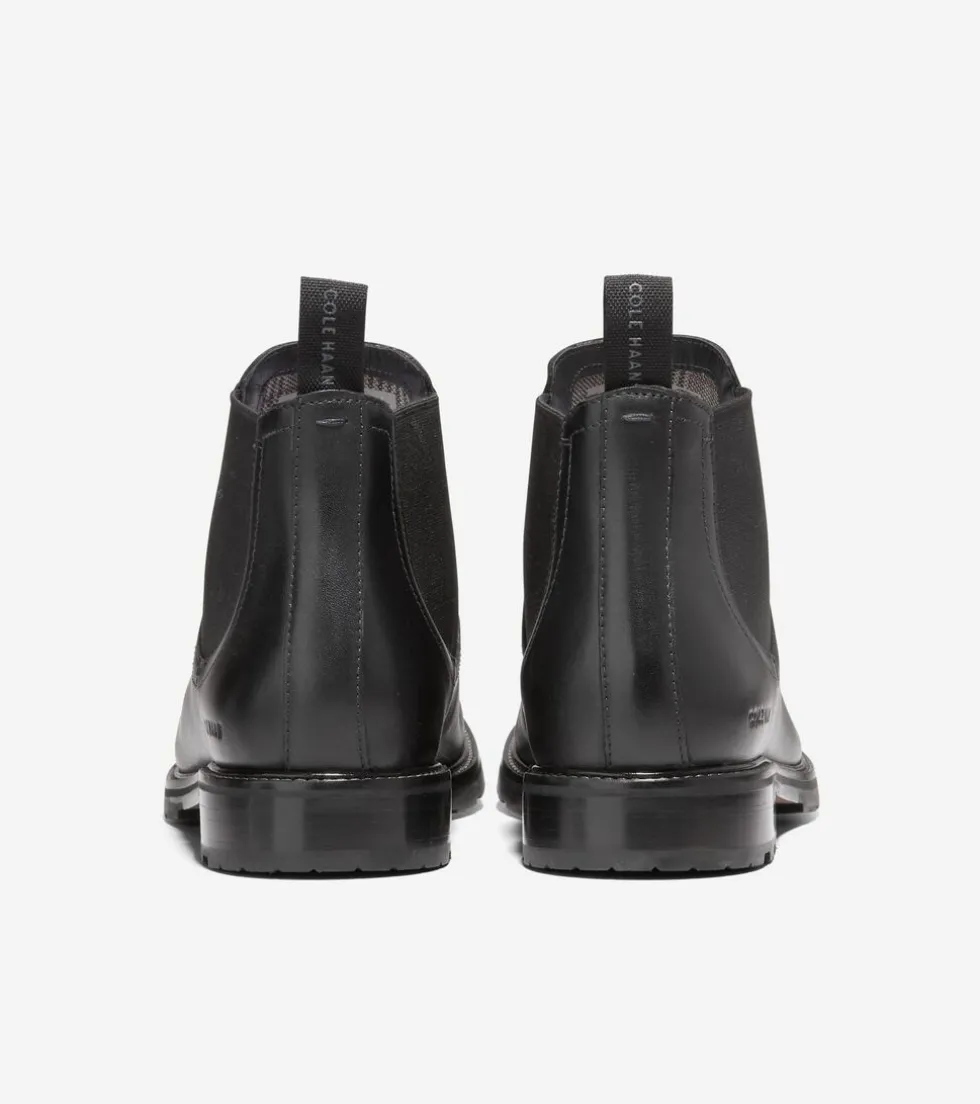 Cole Haan Dress Shoes|Boots*Men's Berkshire Lug Water-Resistant Chelsea Boots Black