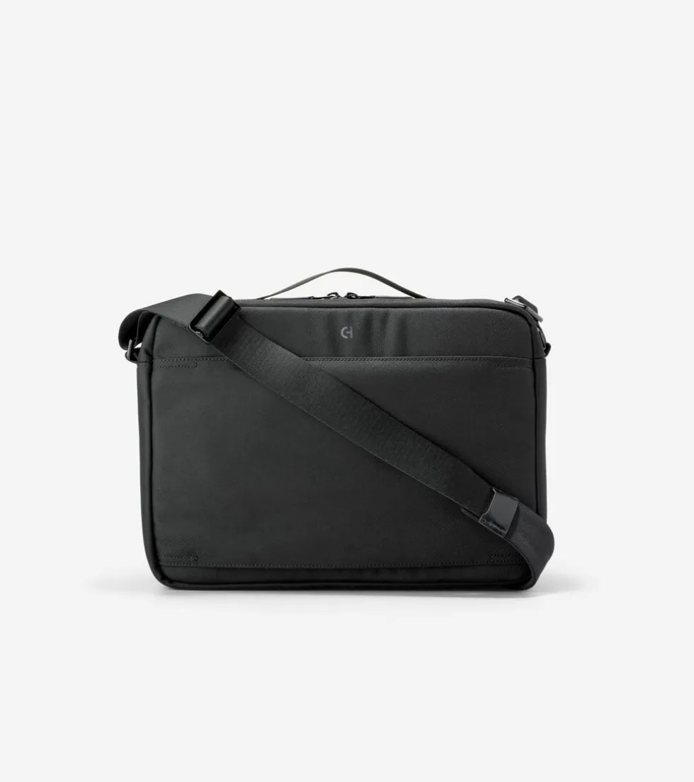 Cole Haan Messenger Bags & Sling Bags*Men's Central Compact Messenger Bag Black