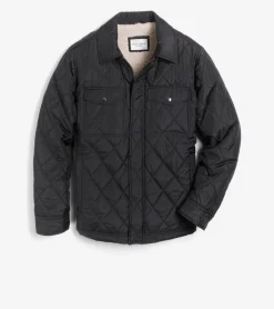 Cole Haan Outerwear|Quilted Jackets*Men's Diamond Quilted Jacket Black