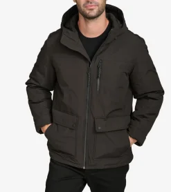 Cole Haan Outerwear|Puffer Jackets*Men's Down Puffer Jacket Black
