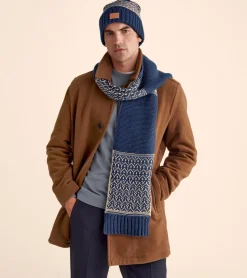 Cole Haan Hats, Gloves, & Scarves|Hats, Gloves, & Scarves*Men's Fair Isle Beanie NavyBlazer