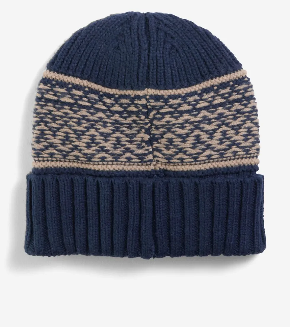 Cole Haan Hats, Gloves, & Scarves|Hats, Gloves, & Scarves*Men's Fair Isle Beanie NavyBlazer