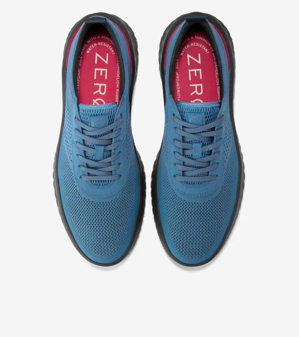 Cole Haan Sneakers*Men's Generation ZERØGRAND II Water-Resistant Ultra Sneakers IndianTeal-Tomato-Black