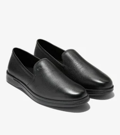 Cole Haan Loafers & Drivers*Men's Grand Ambition Slip-On Loafers Black