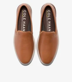 Cole Haan Loafers & Drivers*Men's Grand Ambition Slip-On Loafers BritishTan-OxfordTan