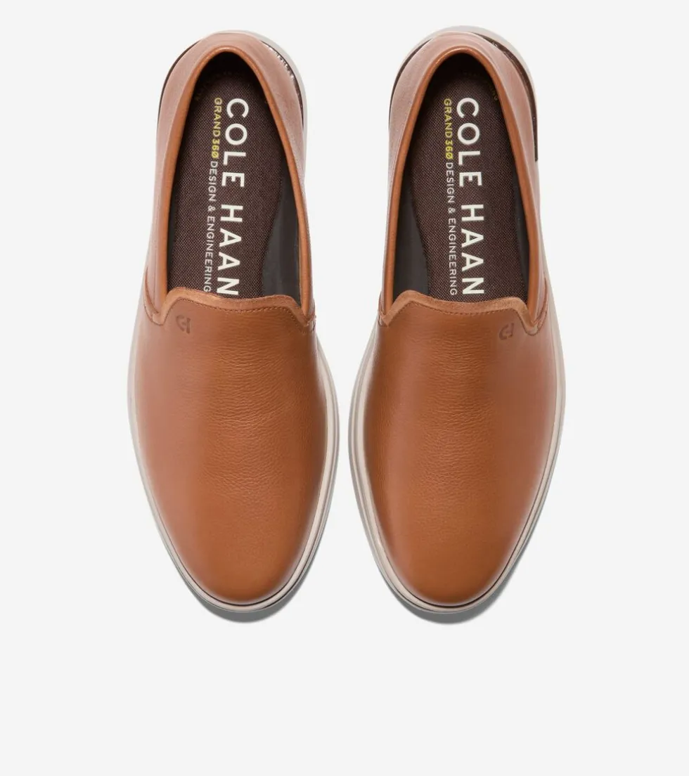 Cole Haan Loafers & Drivers*Men's Grand Ambition Slip-On Loafers BritishTan-OxfordTan