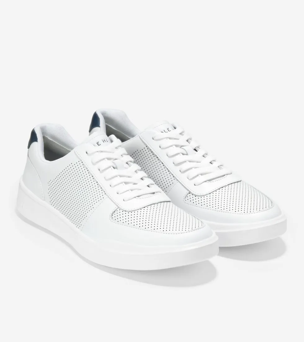 Cole Haan Extended Sizes & Widths|Sneakers*Men's Grand Crosscourt Modern Tennis Sneakers OpticWhitePerforated-Peacock