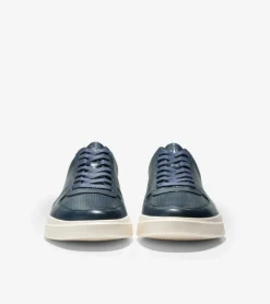 Cole Haan Extended Sizes & Widths|Sneakers*Men's Grand Crosscourt Modern Tennis Sneakers PeacoatPerforated-BritishTan