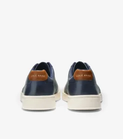 Cole Haan Extended Sizes & Widths|Sneakers*Men's Grand Crosscourt Modern Tennis Sneakers PeacoatPerforated-BritishTan