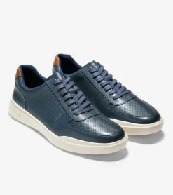 Cole Haan Extended Sizes & Widths|Sneakers*Men's Grand Crosscourt Modern Tennis Sneakers PeacoatPerforated-BritishTan
