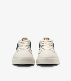 Cole Haan Sneakers*Men's Grand Crosscourt Winner Sneakers Ivory-NavyBlazer-DarkSequoia