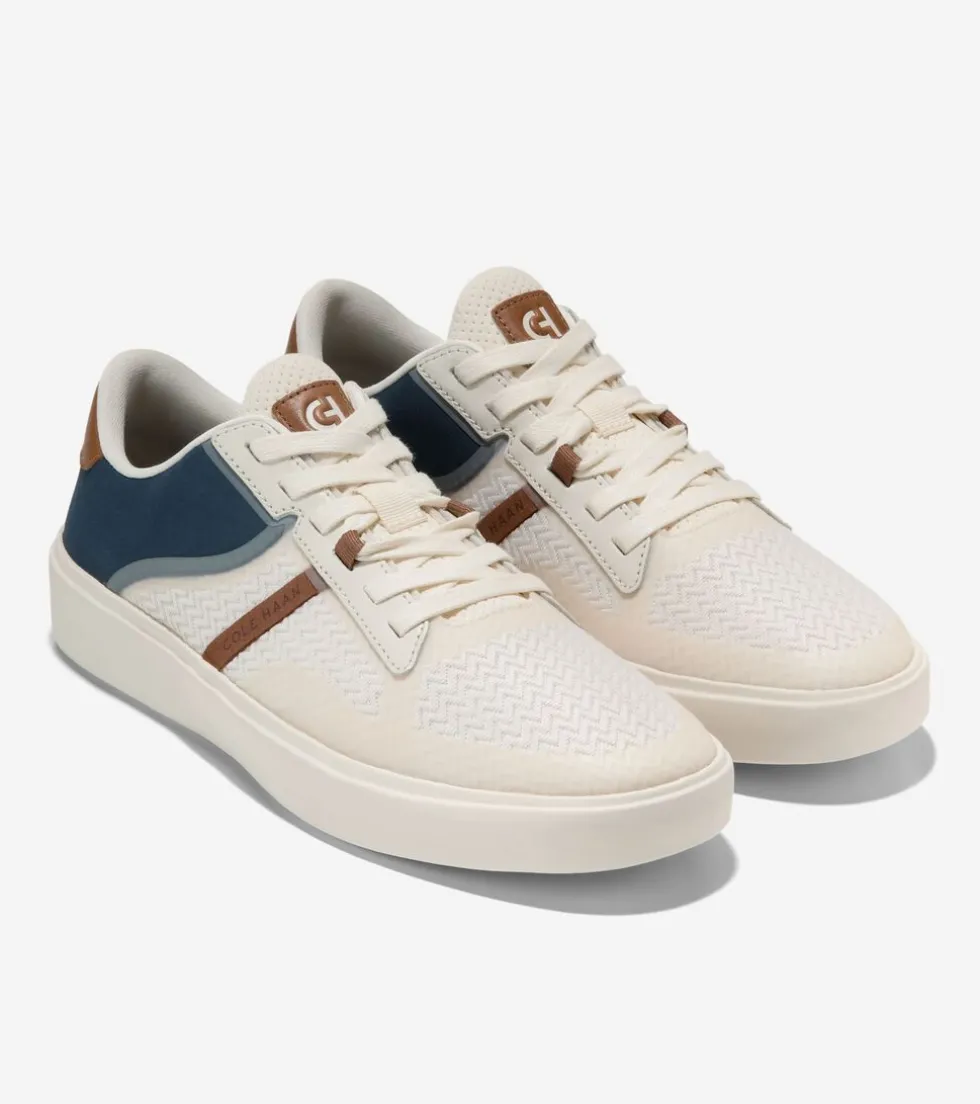 Cole Haan Sneakers*Men's Grand Crosscourt Winner Sneakers Ivory-NavyBlazer-DarkSequoia