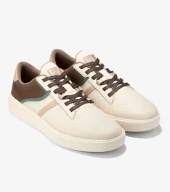 Cole Haan Sneakers*Men's Grand Crosscourt Winner Sneakers Ivory-Lava-OxfordTan