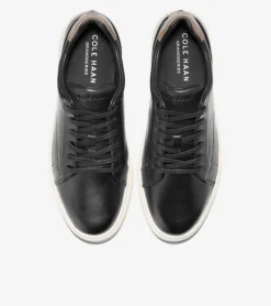 Cole Haan Sneakers*Men's Grand Kittery Court Sneakers Black-IrishCoffee-Ivory