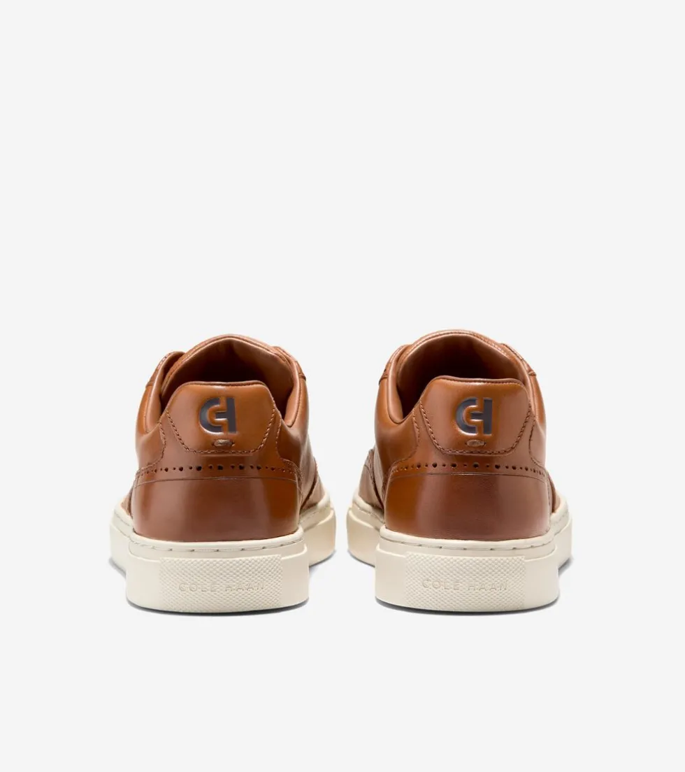 Cole Haan Sneakers*Men's Grand Kittery Wingtip Sneakers BritishTan-Ivory