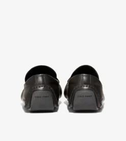 Cole Haan Loafers & Drivers*Men's Grand Laser Bit Driving Loafers Black