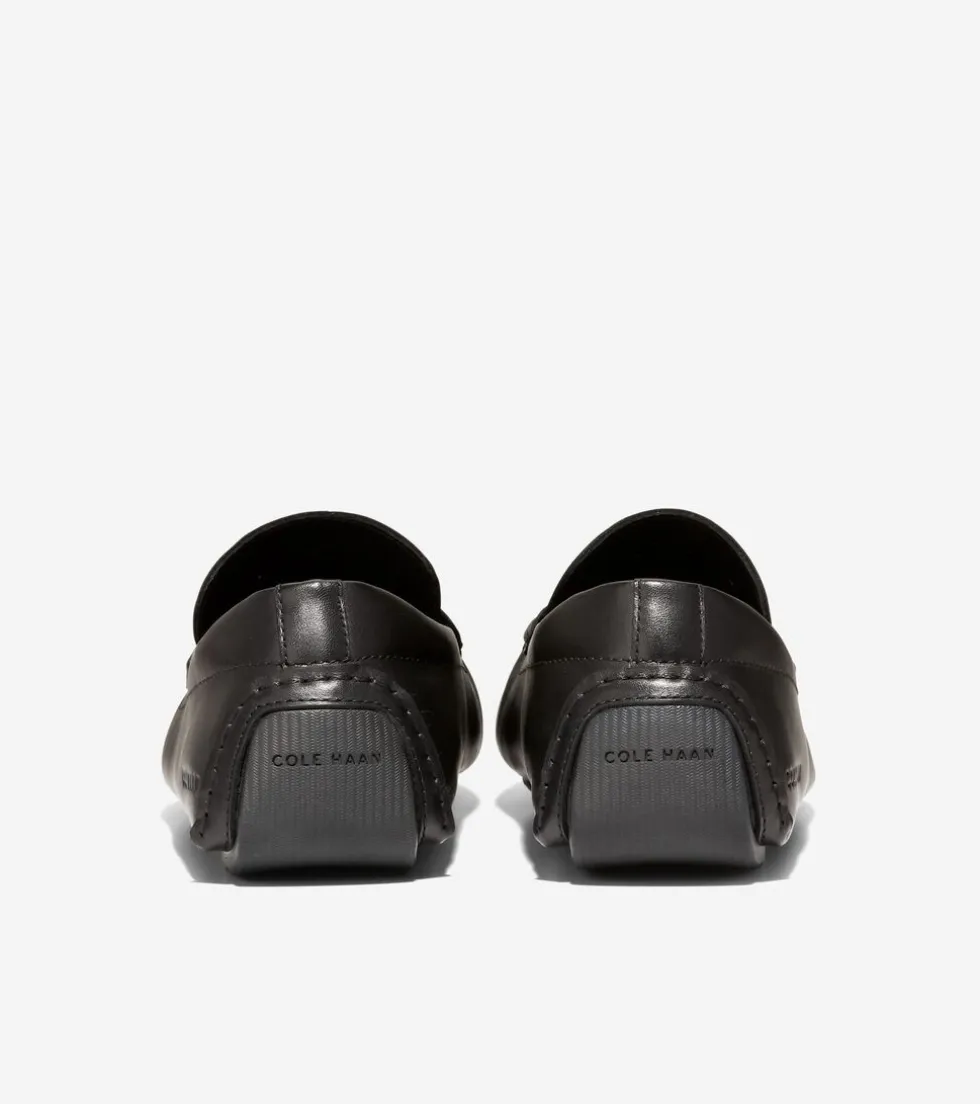 Cole Haan Loafers & Drivers*Men's Grand Laser Bit Driving Loafers Black