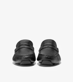 Cole Haan Extended Sizes & Widths|Dress Shoes*Men's Grand Laser Penny Driver Black