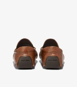 Cole Haan Extended Sizes & Widths|Dress Shoes*Men's Grand Laser Penny Driver BritishTan-Java