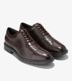 Cole Haan Dress Shoes|Oxfords*Men's GrandFlex Dress Cap Toe Oxfords DarkBrown