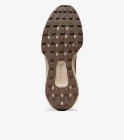 Cole Haan Sneakers*Men's GrandPr&oslash; Ashland Laser Perforated Sneakers Cappuccino-Acorn-SilverLining