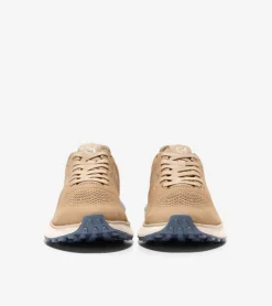 Cole Haan Sneakers*Men's GrandPr&oslash; Ashland Laser Perforated Sneakers Sesame-Folkstone-Gray-Ivory