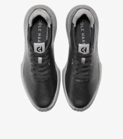 Cole Haan Sneakers*Men's GrandPr&oslash; Ashland Laser Perforated Sneakers Black-DecemberSky