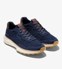 Cole Haan Sneakers*Men's GrandPrø Ashland Stitchlite™ Sneakers NavyBlazerBlueStitchlite™-BritishTan-Ivory