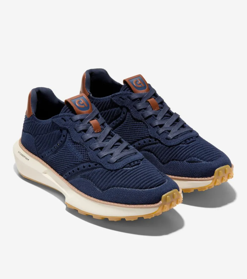 Cole Haan Sneakers*Men's GrandPrø Ashland Stitchlite™ Sneakers NavyBlazerBlueStitchlite™-BritishTan-Ivory