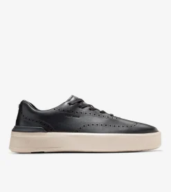 Cole Haan Sneakers*Men's GrandPr&oslash; Crew Wingtip Sneakers Black-Birch