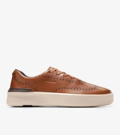 Cole Haan Sneakers*Men's GrandPr&oslash; Crew Wingtip Sneakers BritishTan-Birch