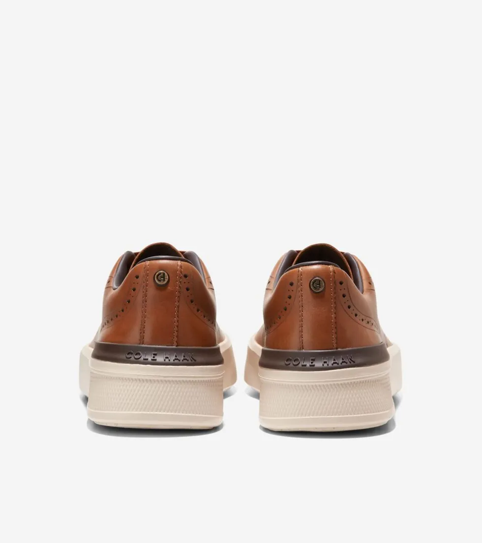 Cole Haan Sneakers*Men's GrandPrø Crew Wingtip Sneakers BritishTan-Birch