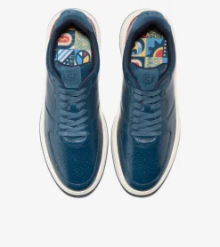 Cole Haan Sneakers*Men's GrandPrø Crossover Sneakers BlueWingTeal-MineralRed