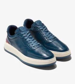 Cole Haan Sneakers*Men's GrandPrø Crossover Sneakers BlueWingTeal-MineralRed