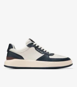 Cole Haan Extended Sizes & Widths|Sneakers*Men's GrandPr&oslash; Crossover Sneakers Ivory-Blueberry